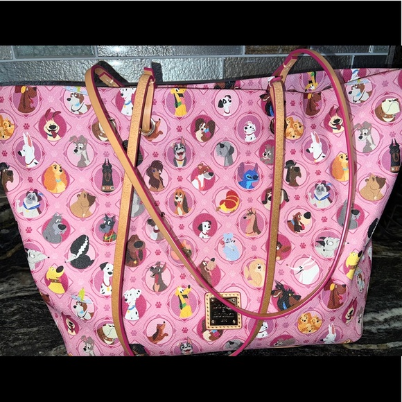 Dooney & Bourke Bags Disney Dooney And Bourke Dogs Pink Tote Purse